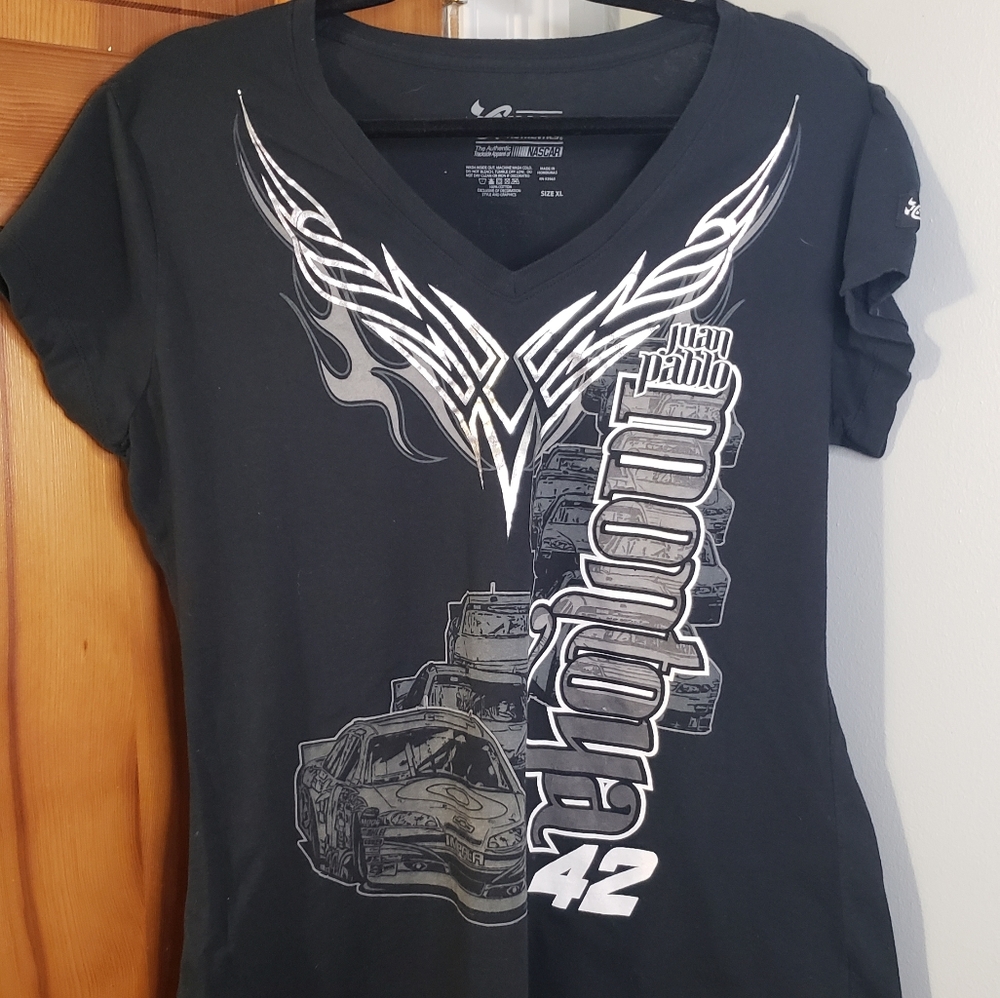 Chase Authentics Juan Pablo Montoya #42 Women's Graphic Tee